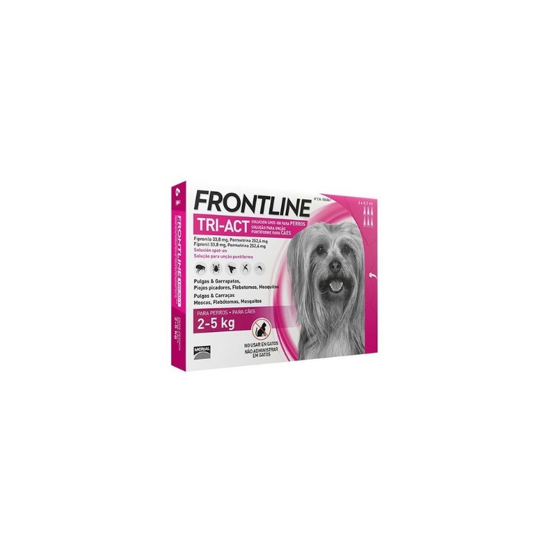 Frontline Tri-Act 2-5kg  6 Pip