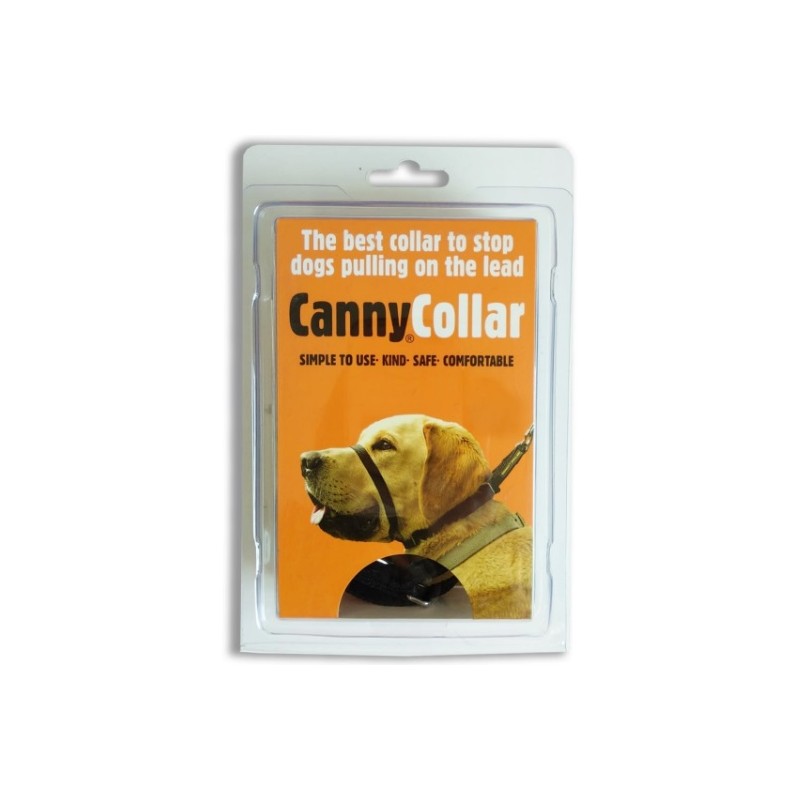Collar Canny Dog Color Negro  T-6
