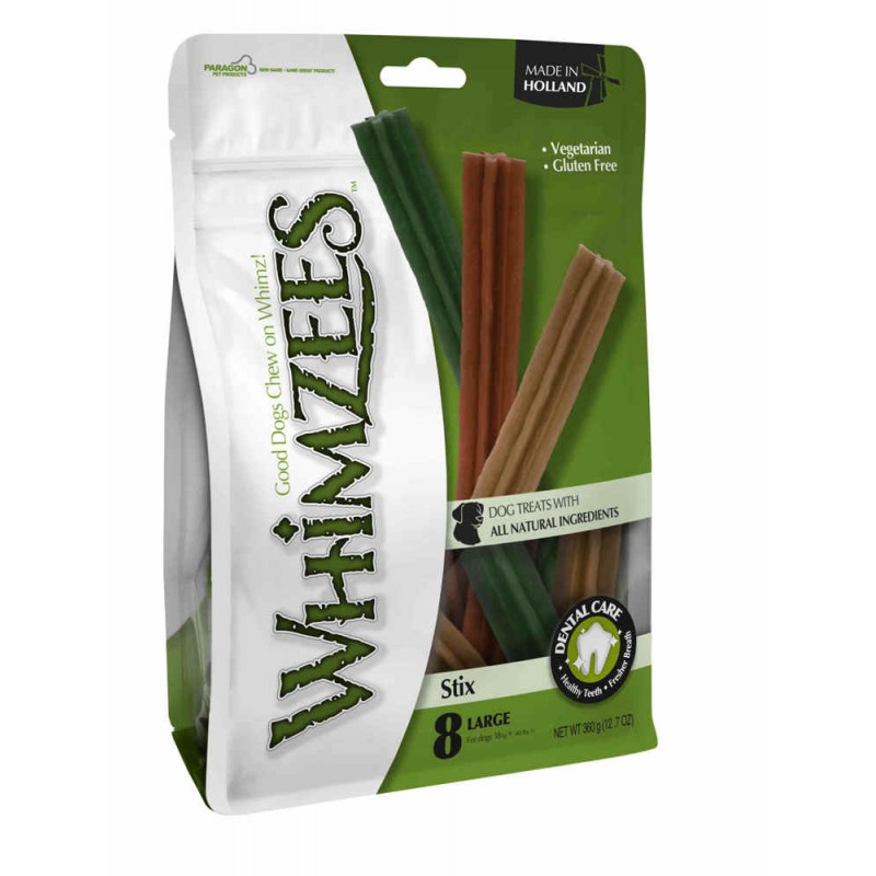 Whimzees Hueso Estrella L Mix 17,8cm (Bolsa 6+1ud)