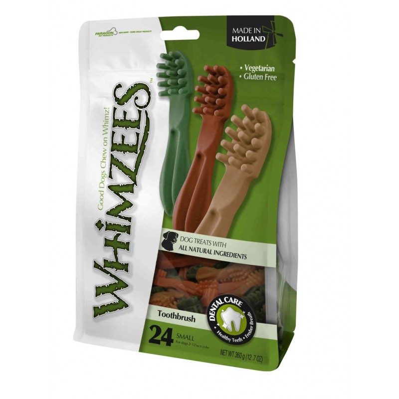 Whimzees Cepillo S Mix 9cm Bolsa 24u (6uds)