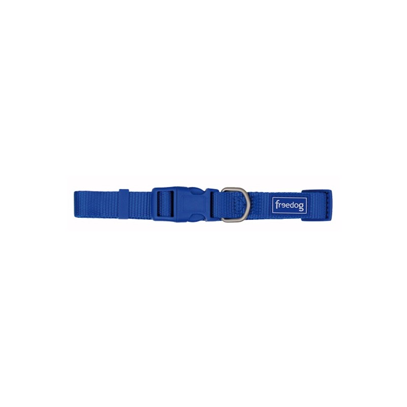 Collar Nylon Basic AZUL 10mm