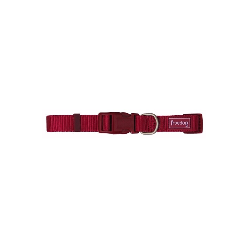 Collar Nylon Basic GRANATE 10mm
