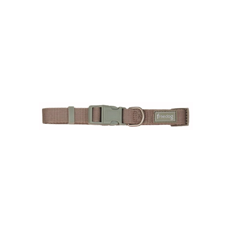 Collar nylon basic VERDE SALVIA 25mm