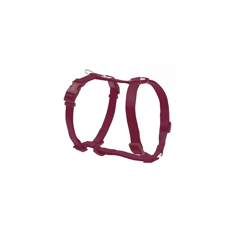Arnés Nylon Basic GRANATE 10mm