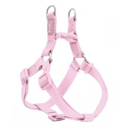 Arnés Nylon Basic Tipo A Rosa 0,8 x 15/30cm