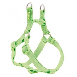 Arnés Nylon Basic Tipo A Verde Lima 0,8 x 15/30cm