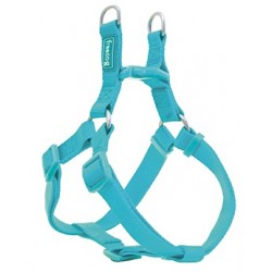 Arnés Nylon Basic Tipo A Turquesa 0,8 x 15/30cm