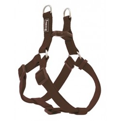 Arnés Nylon Basic Tipo A Marrón 10mmx20-36cm