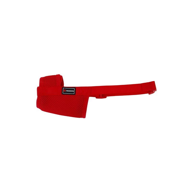 Bozal Nylon Soft Rojo T-XS