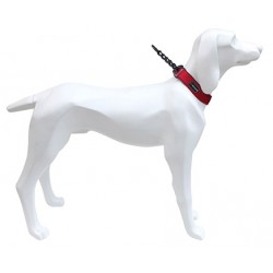 Collar Gun 25mm x 47-65cm ROJO