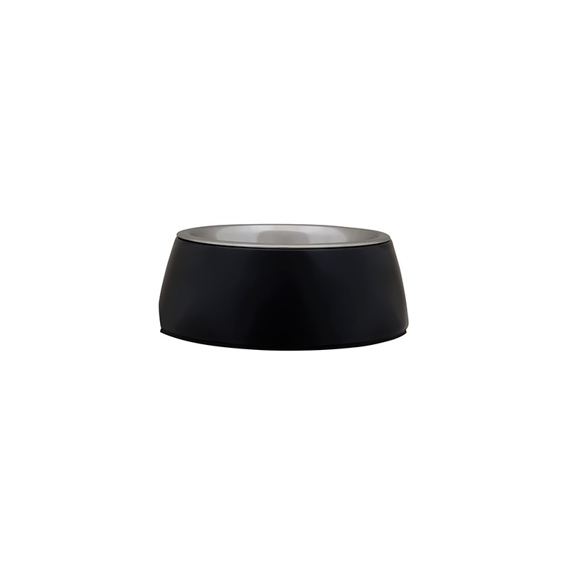 Bowl Melamina Inox Negro L 19cm  520ml