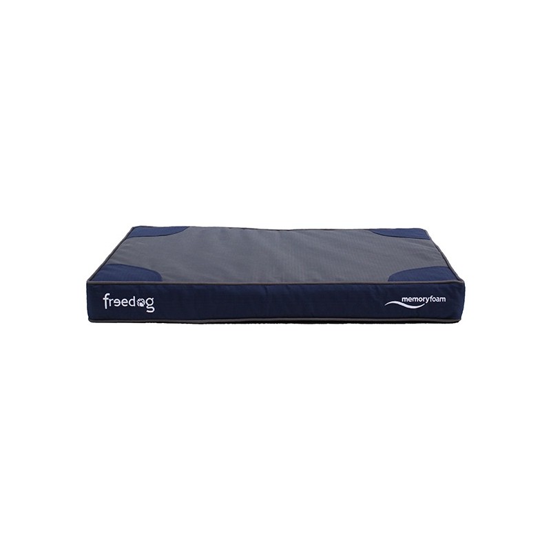 Cama Memory Foam Flat azul 61x91x10cm