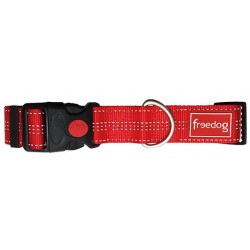 Collar Plus XL nylon 40mm x 55-75cm ROJO
