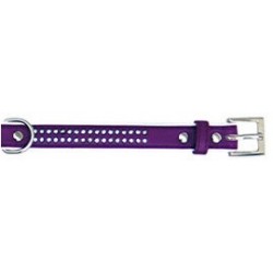Collar polipiel Brillantes lila 1,3x40cm