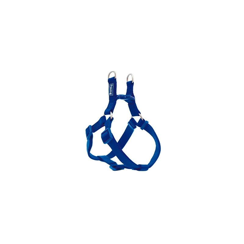 Arnés Nylon Basic Tipo A Azul 15mmx30-50cm