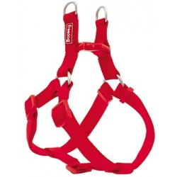 Arnés Nylon Basic Tipo A Rojo 20mmx51-70cm
