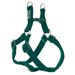 Arnés Nylon Basic Tipo A Verde 20mmx51-70cm