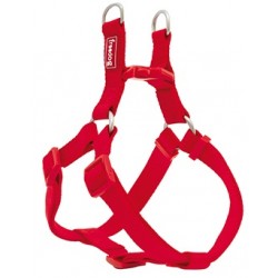 Arnés Nylon Basic Tipo A Rojo 25mmx70-90cm