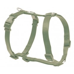 Arnés nylon basic VERDE SALVIA 15mm
