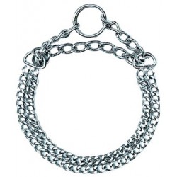 Collar Estrangulador doble cadena 2,5x50cm