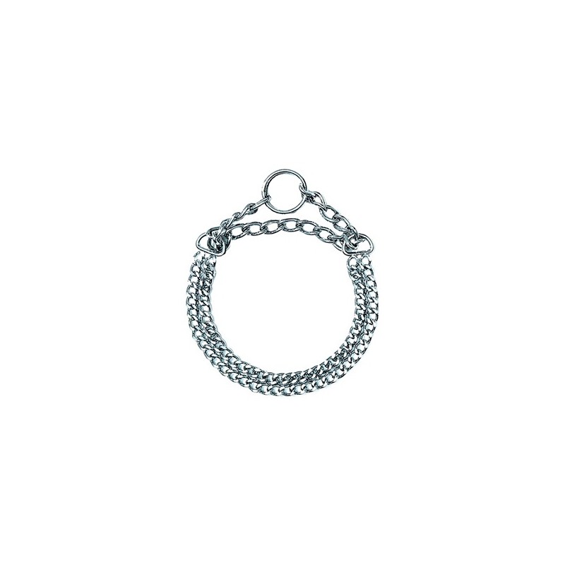 Collar Estrangulador doble cadena 2,5x60cm