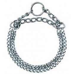 Collar Estrangulador doble cadena 2,5x65cm