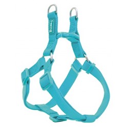 Arnés Nylon Basic Tipo A Turquesa 20mmx51-70cm