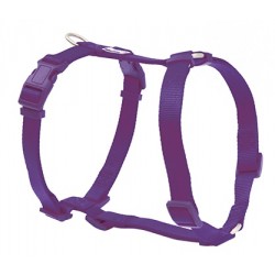 Arnés nylon basic LILA 15mm