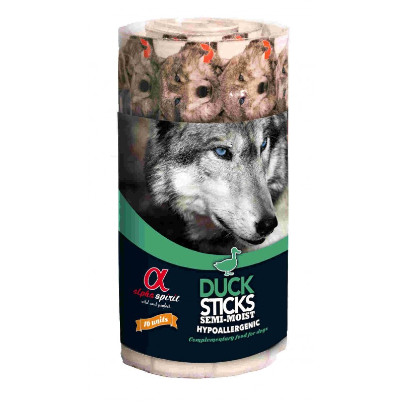 Alpha Spirit Barritas de Pato Ristra 16 barritas (12uds)