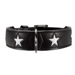 *Collar Niq Magic Star Cuero Org NG 60