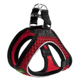 Harness Hilo Comfort M mesh, red with refl. bise