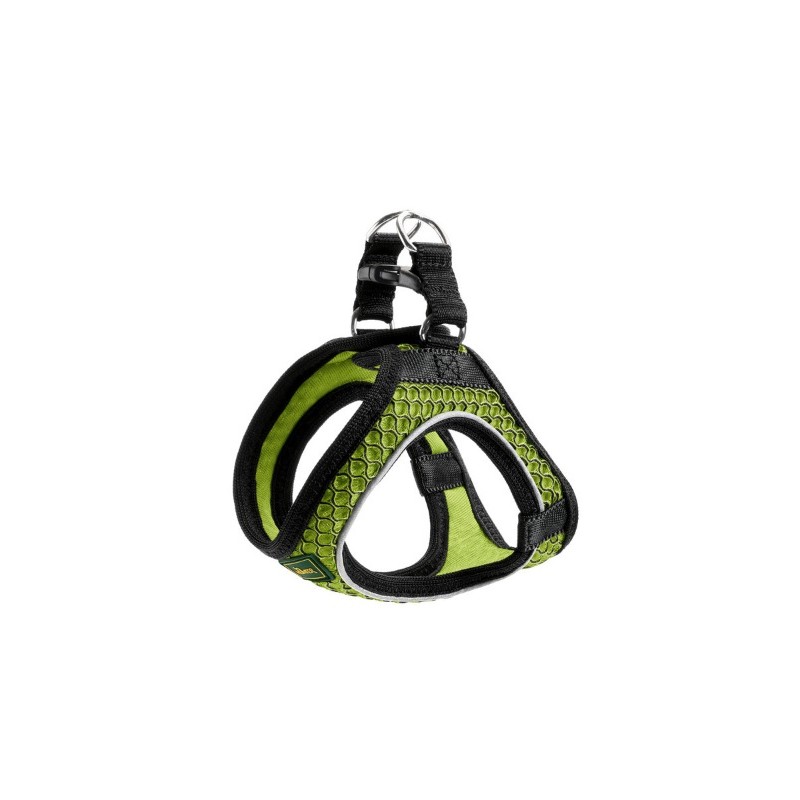 Harness Hilo Comfort M mesh, lime with refl. bise