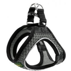 Harness Hilo Comfort XS mesh, anthracite with refl. bise