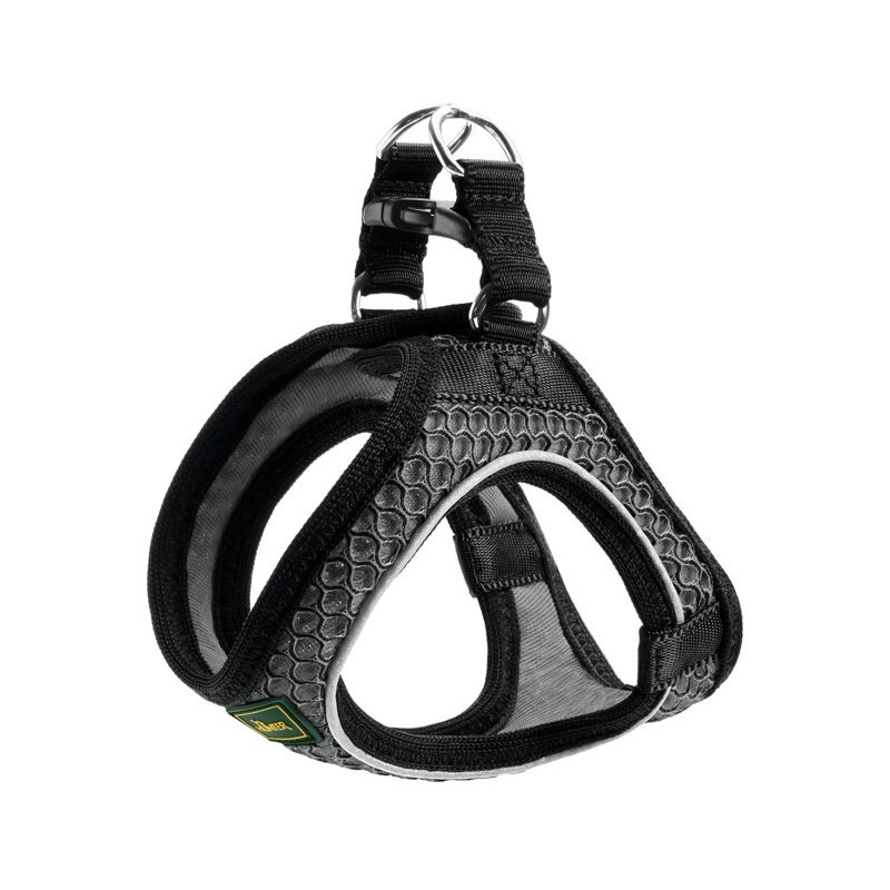 Harness Hilo Comfort L mesh, anthracite with refl. bise