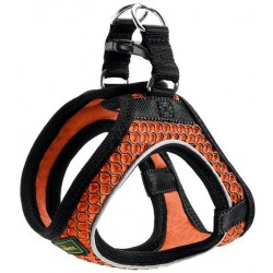 Harness Hilo Comfort L mesh, orange with refl. bise