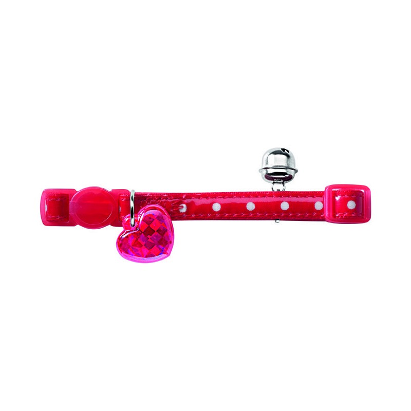 *Collar Gato Glossy Dots RJ