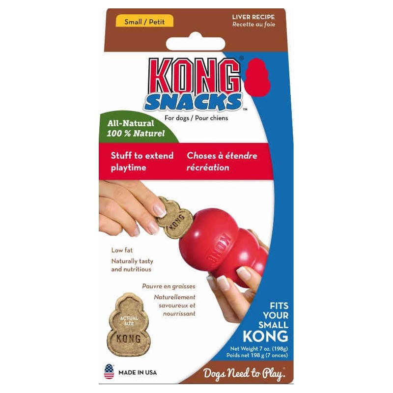 XP3 Kong Galleta Snacks 100% Nat Hígado Peq
