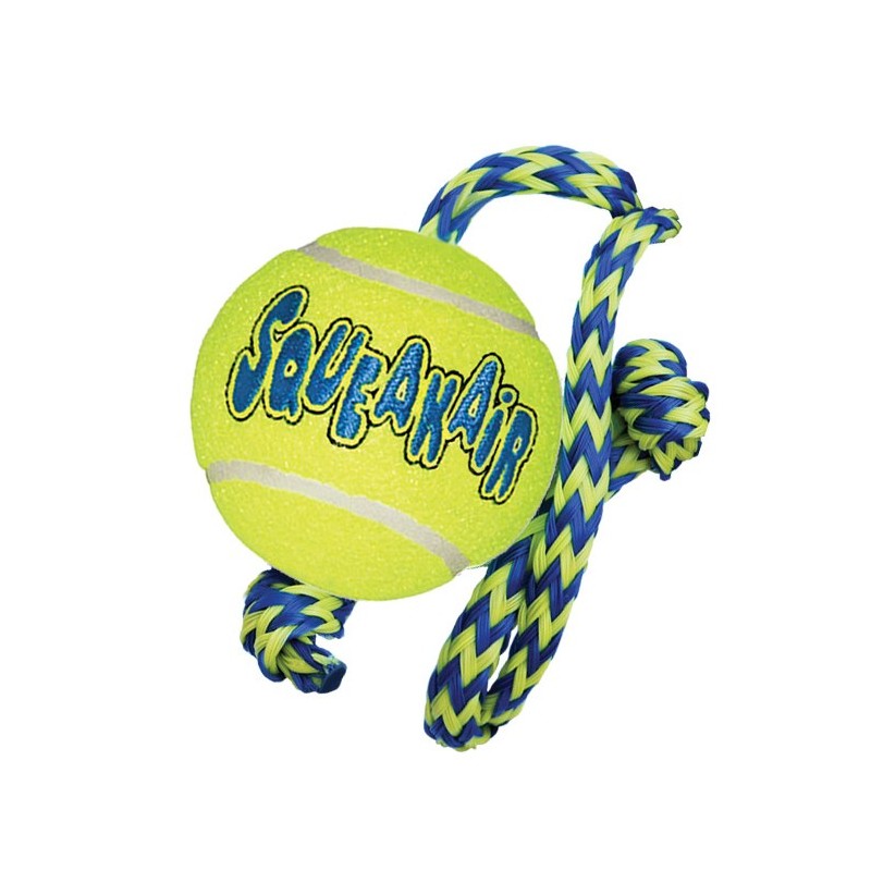 AST21 Kong Pelota Air Dog Con Cuerda
