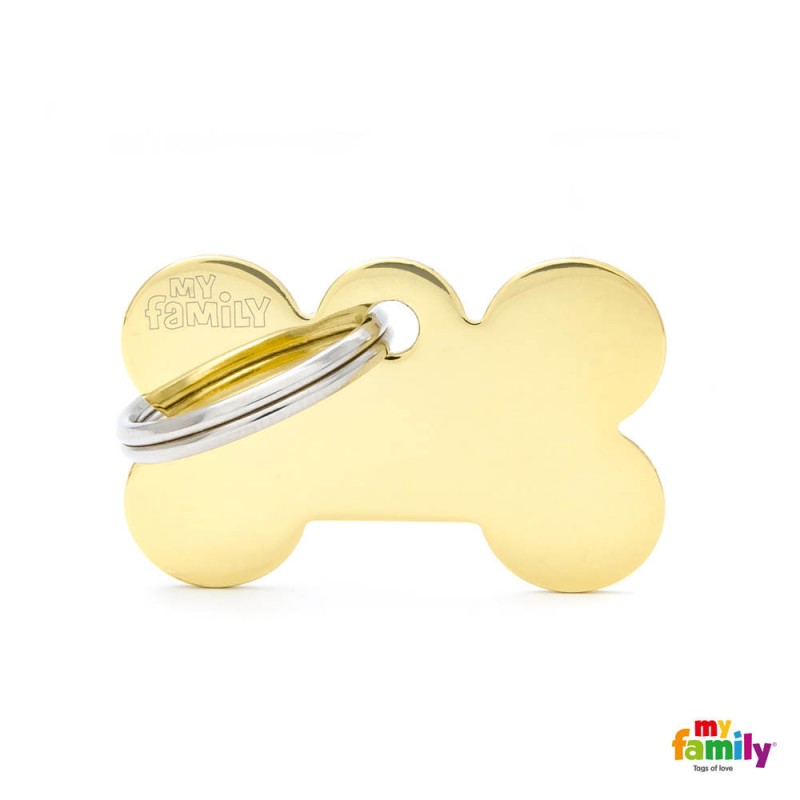 MFB02 Hueso Peq P/Maq. Tag Bronce DOR