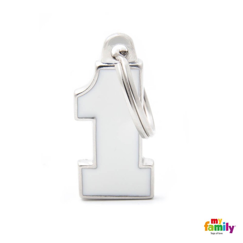 CH14WHITE Numero 1 BCO *DX*