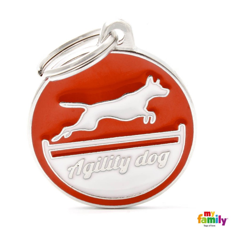 CH15RED Perro Agility RJ *DX*