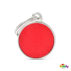 RE04SMALLR Chapa Redonda Reflectante Peq RJ *DX*