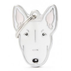 Mf21Nwhite Bull Terrier Blanco