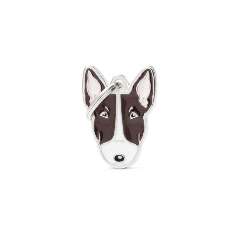 Mf21Nbrown Bull Terrier Marron