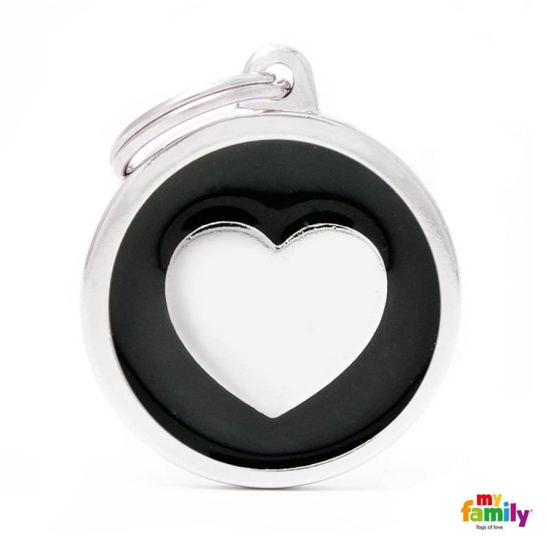CH17BLACKHEAR Medalla Corazon Gde NG