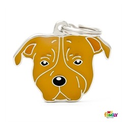 MF80BROWN American Stafford. Terrier MR