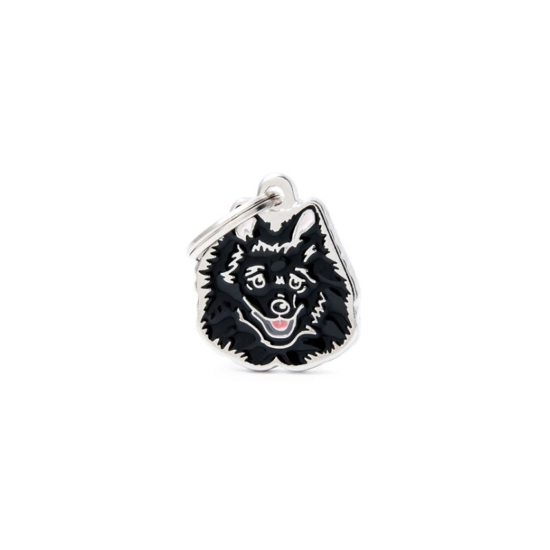 Mf29Nblack Italian Spitz Negro