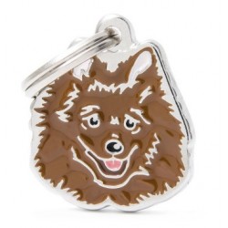 Mf29Nbrown Italian Spitz Marron