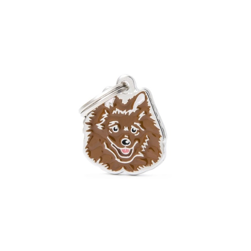 Mf29Nbrown Italian Spitz Marron