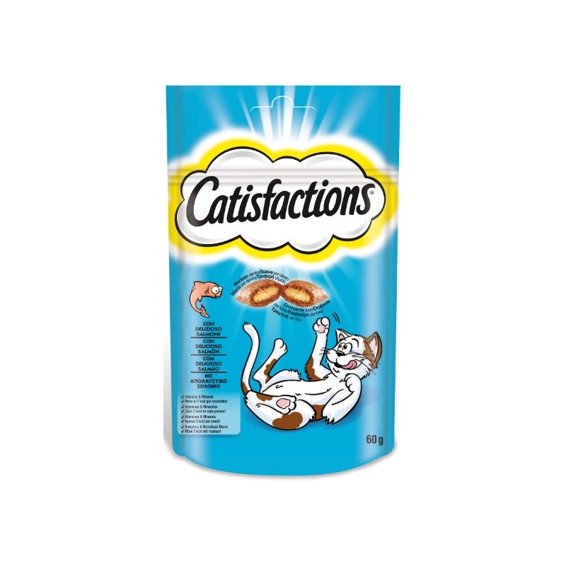Catisfactions Salmón 60gr (6uds)